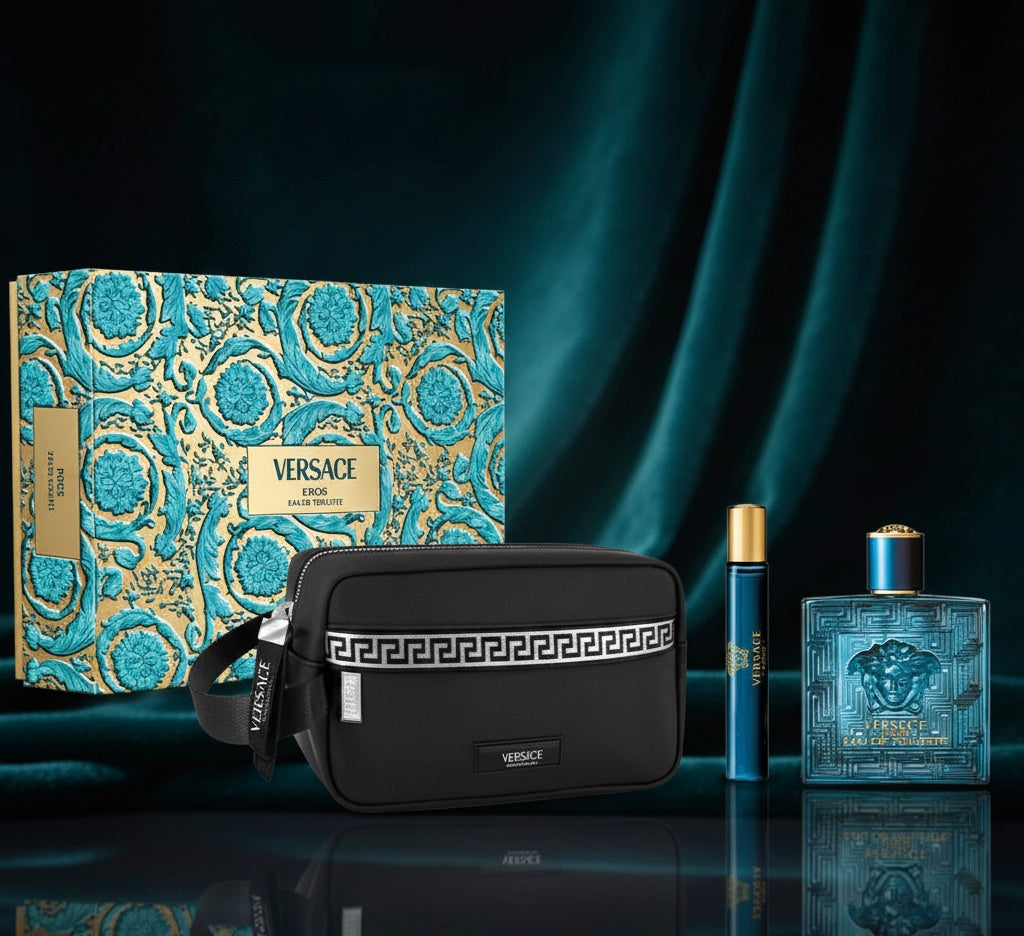 Versace Eros: El set definitivo para el hombre moderno